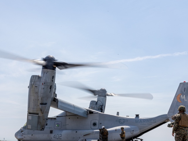 Ospreys Land at Joint Base Cape Cod