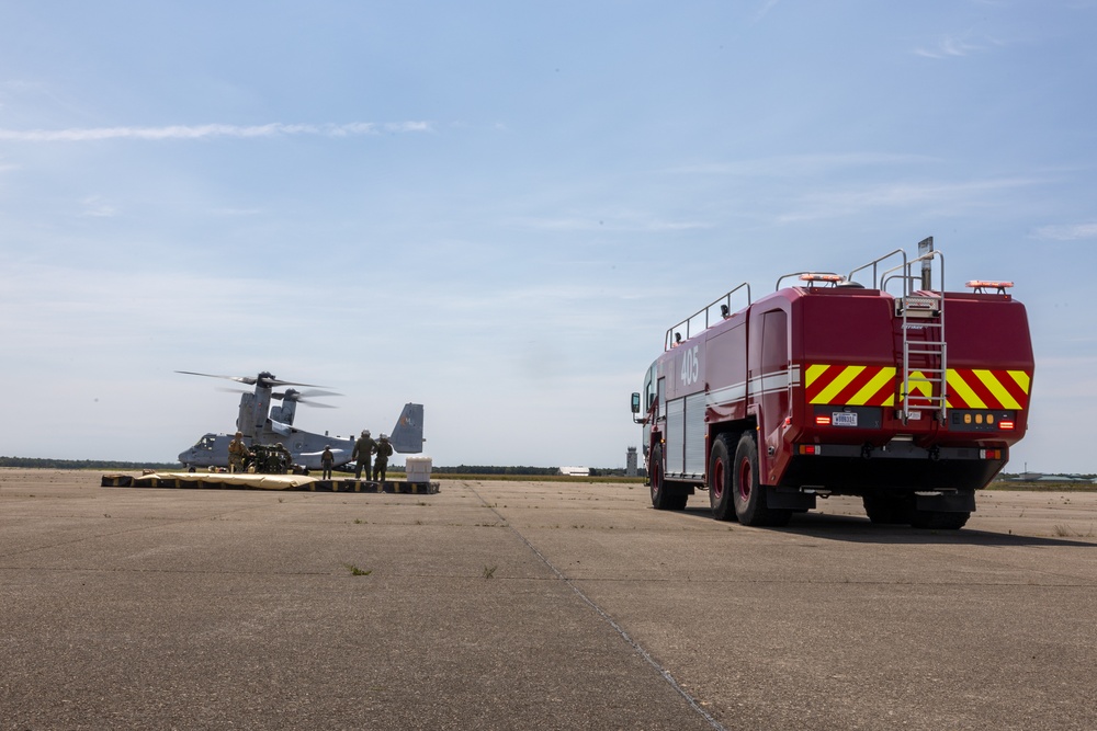 Ospreys Land at Joint Base Cape Cod