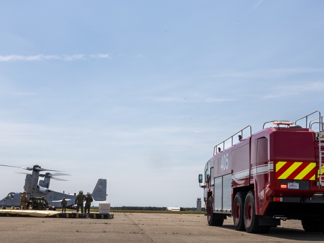 Ospreys Land at Joint Base Cape Cod