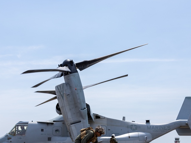 Ospreys Land at Joint Base Cape Cod