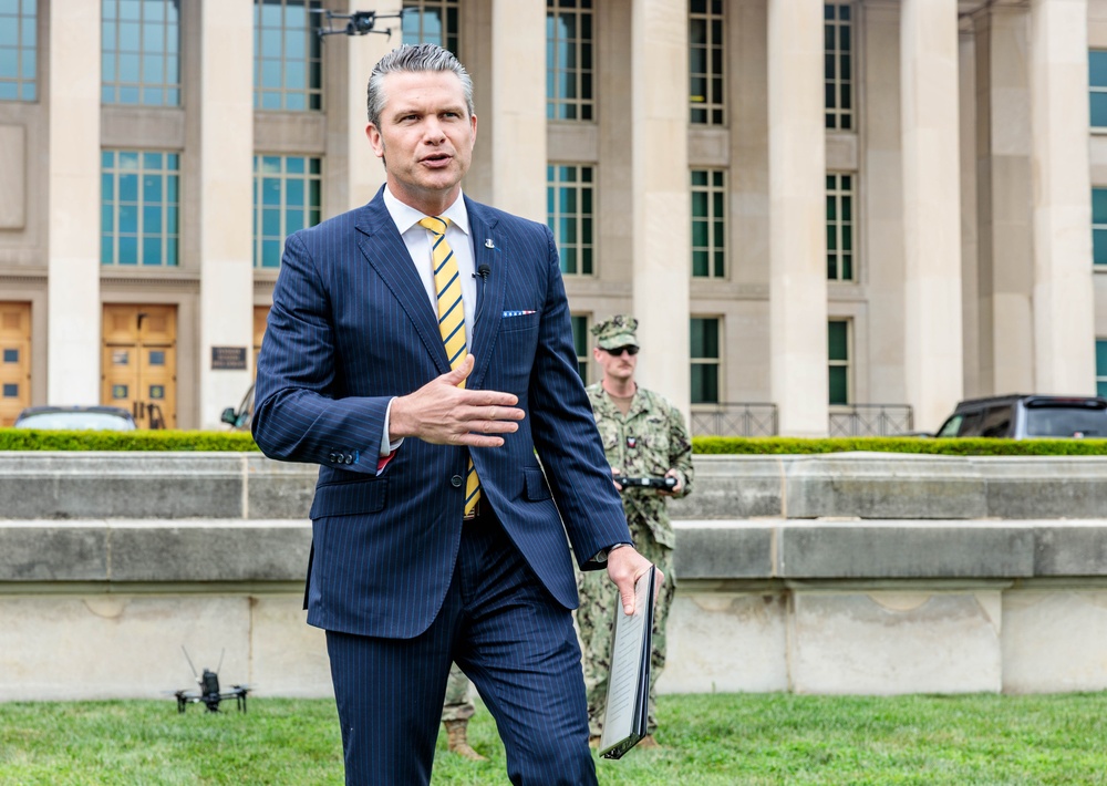 U.S. Secretary of Defense Pete Hegseth Unleashes U.S. Military Drone Dominance