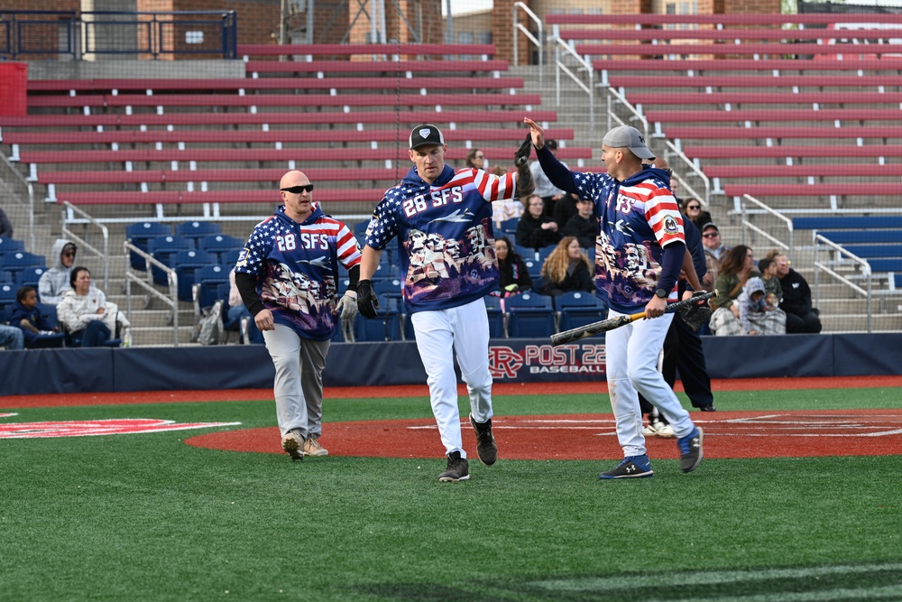 28th Security Forces Squadron hosts softball game during Police Week