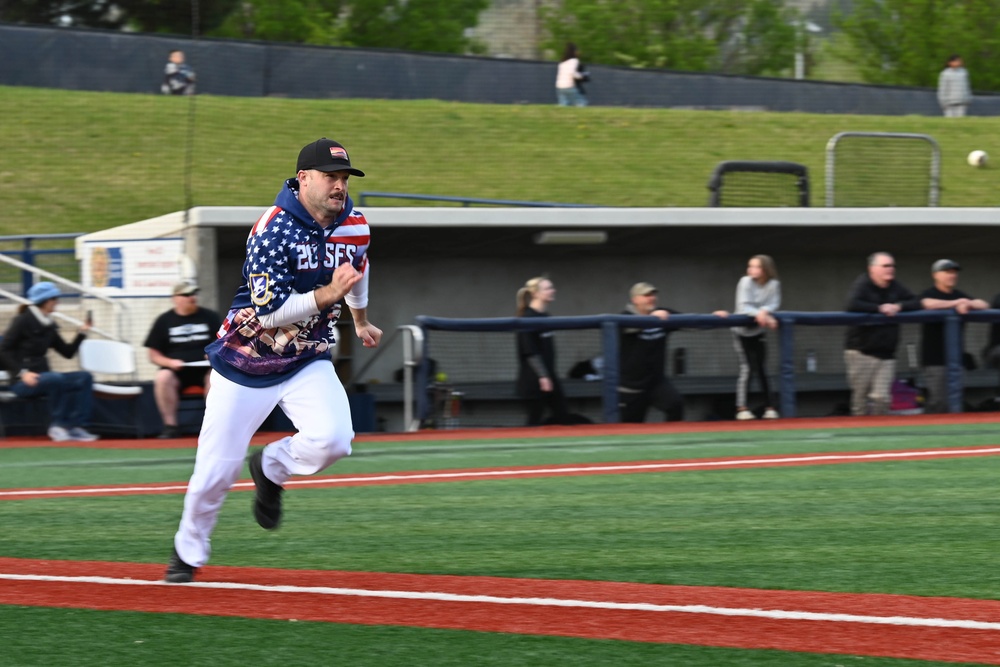 28th Security Forces Squadron hosts softball game during Police Week