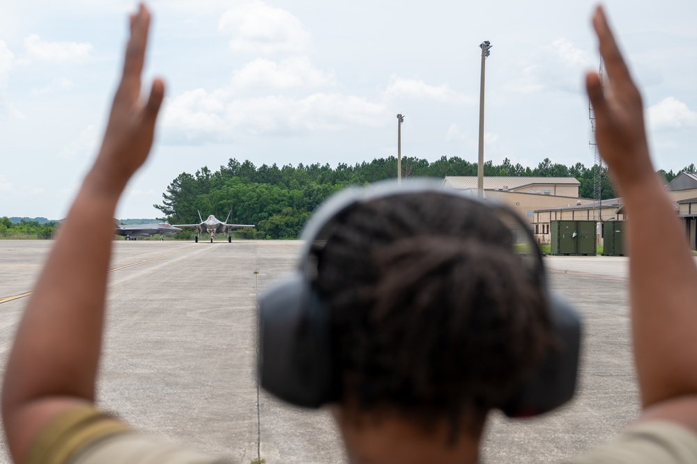 Lightning Strikes Home: 125th Fighter Wing Receives First Permanently Assigned F-35s