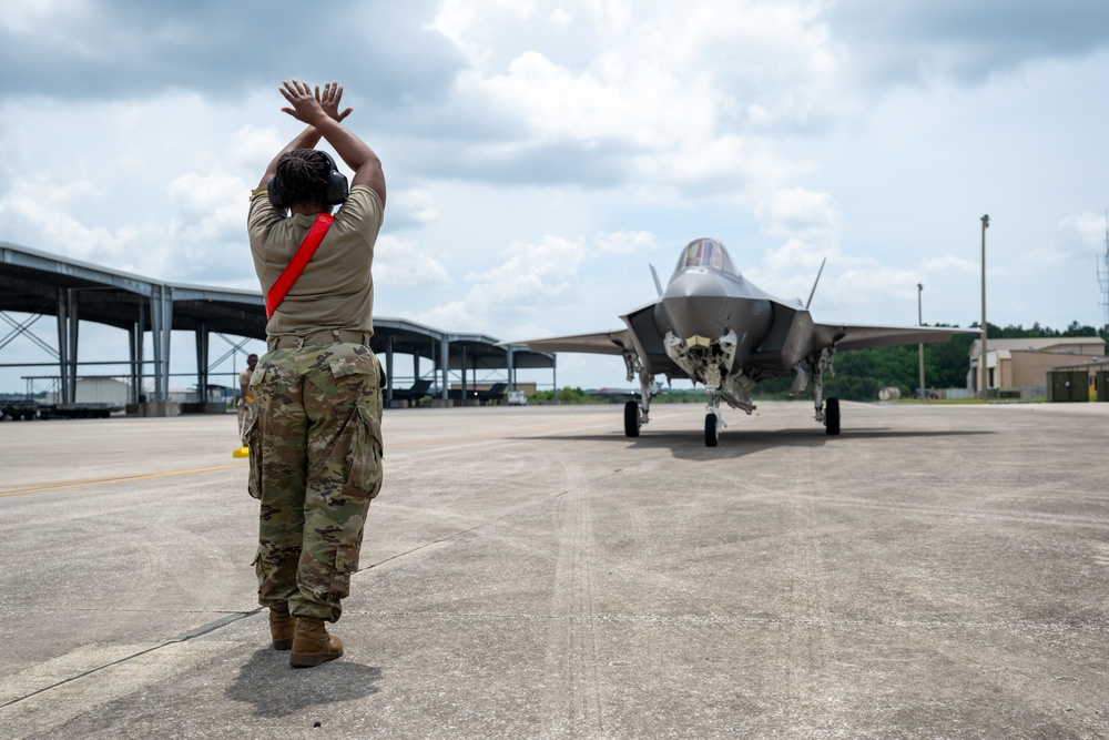 Lightning Strikes Home: 125th Fighter Wing Receives First Permanently Assigned F-35s