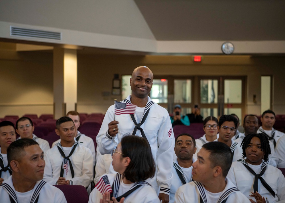 Recruit Training Command Naturalization Ceremony