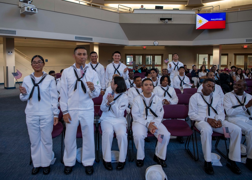 Recruit Training Command Naturalization Ceremony