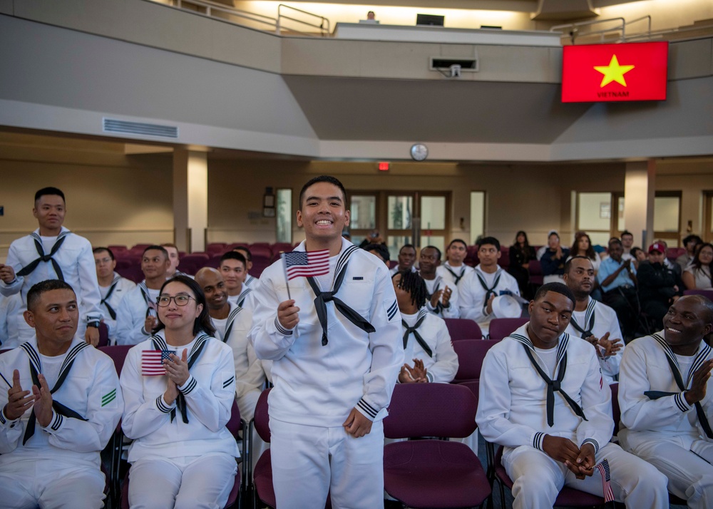 Recruit Training Command Naturalization Ceremony