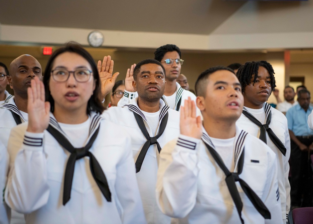 Recruit Training Command Naturalization Ceremony