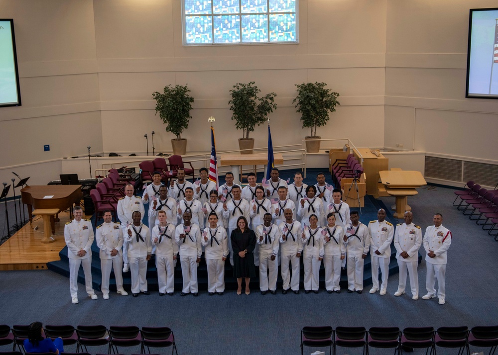 Recruit Training Command Naturalization Ceremony