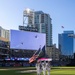 Abraham Lincoln Honor Guard performs at San Diego Padres pregame ceremony