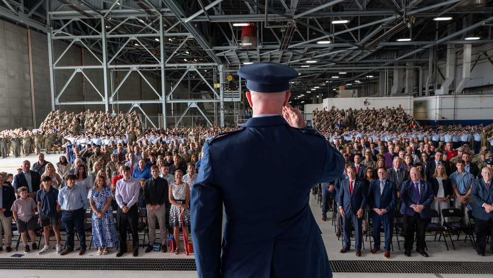 Offutt welcomes new 55th Wing commander