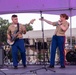 Marine Forces Reserve Band performs at 4th of July celebration