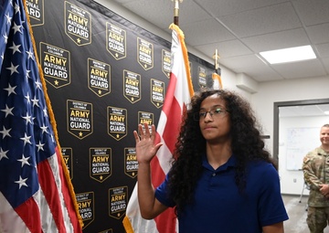 Oath of Office Delivered to the D.C. National Guard Command Chaplain 