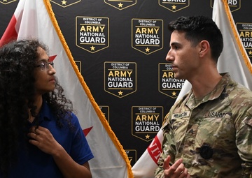 Oath of Office Delivered to the D.C. National Guard Command Chaplain 