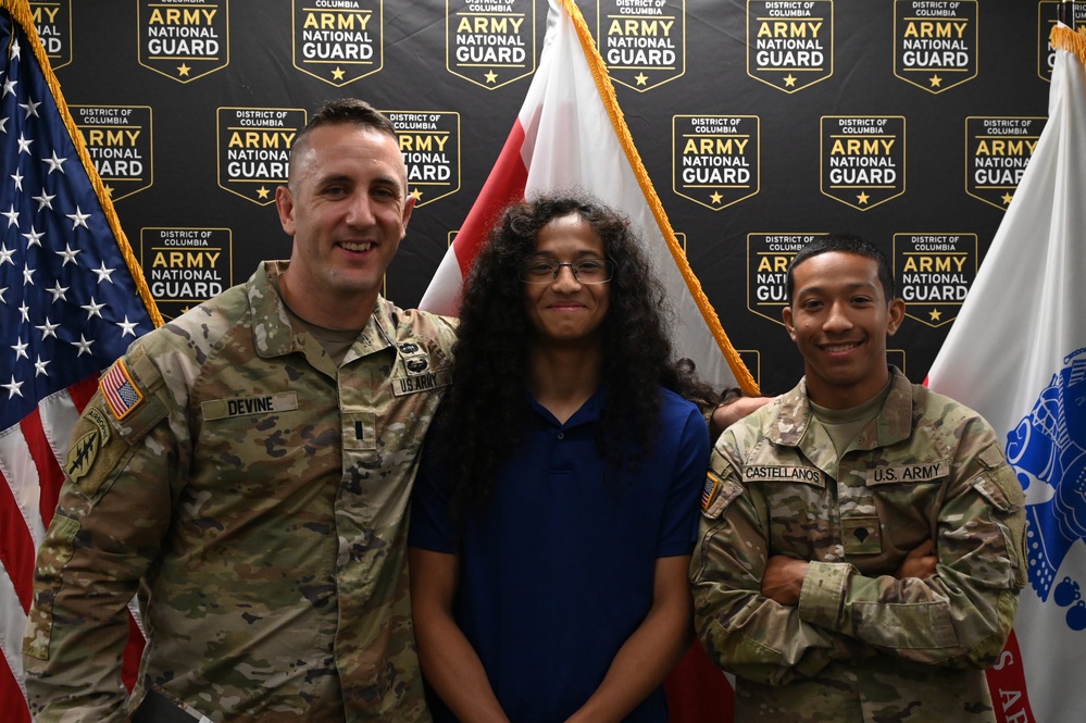 Legacy of Service in the D.C. National Guard Continues for Father, Sons 