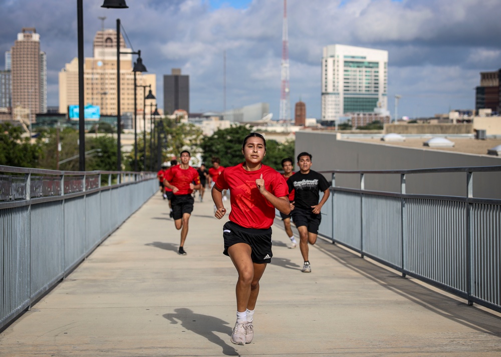 Physical Training Session with Recruiting Sub-Station South Park