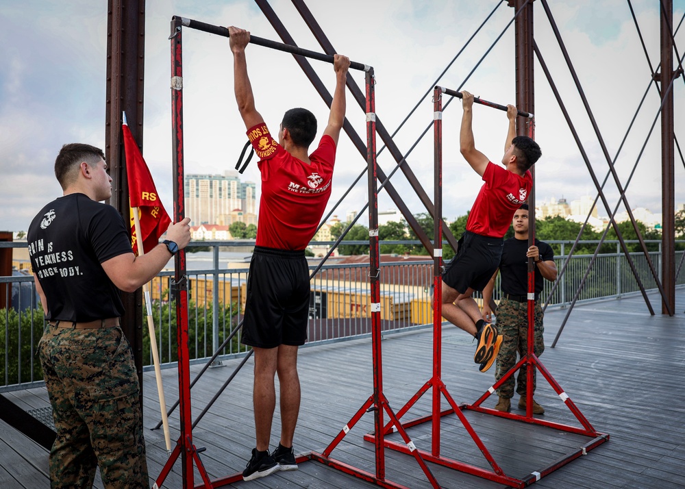 Physical Training Session with Recruiting Sub-Station South Park
