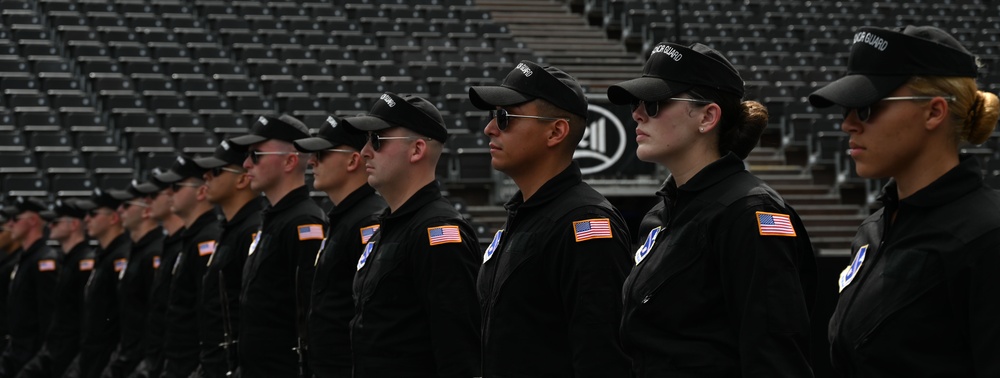 Air Force Honor Guard’s Drill Team prepares for 2025 Basel Tattoo