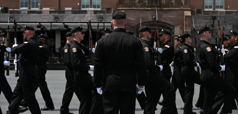 Air Force Honor Guard’s Drill Team prepares for 2025 Basel Tattoo