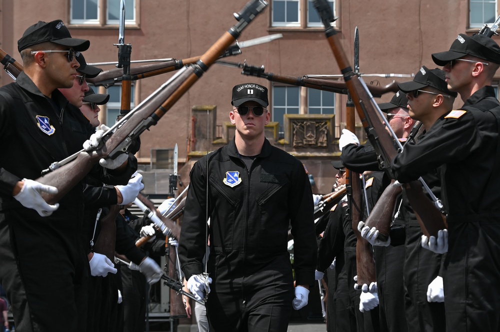 Air Force Honor Guard’s Drill Team prepares for 2025 Basel Tattoo