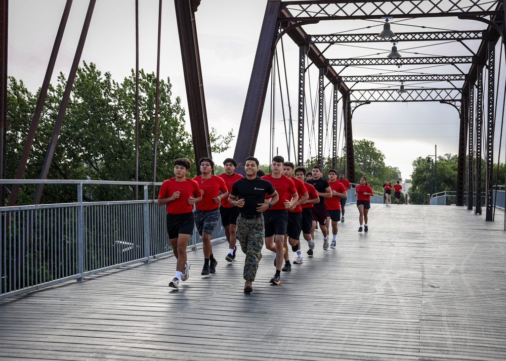 Physical Training Session with Recruiting Sub-Station South Park