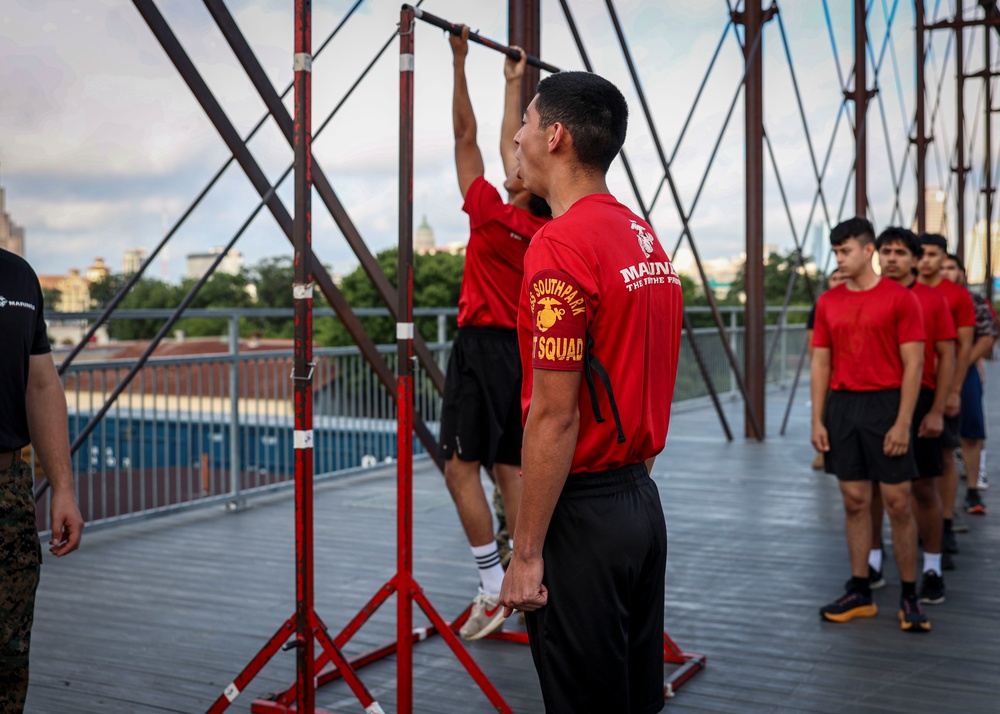 Physical Training Session with Recruiting Sub-Station South Park