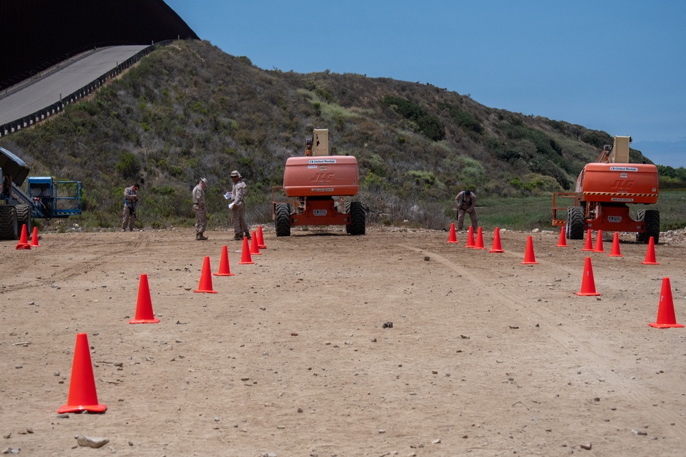 U.S. Marines receive mobile elevated work platform certification