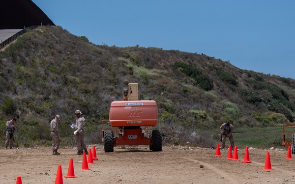 U.S. Marines receive mobile elevated work platform certification