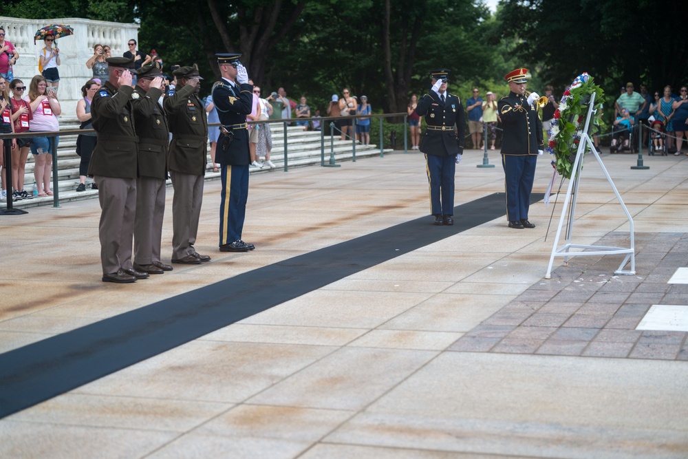 U.S. Army Warrant Officer Corps Birthday Wreath-Laying