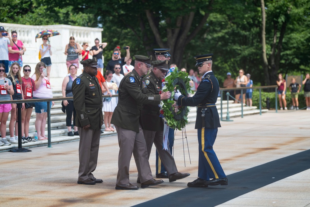U.S. Army Warrant Officer Corps Birthday Wreath-Laying