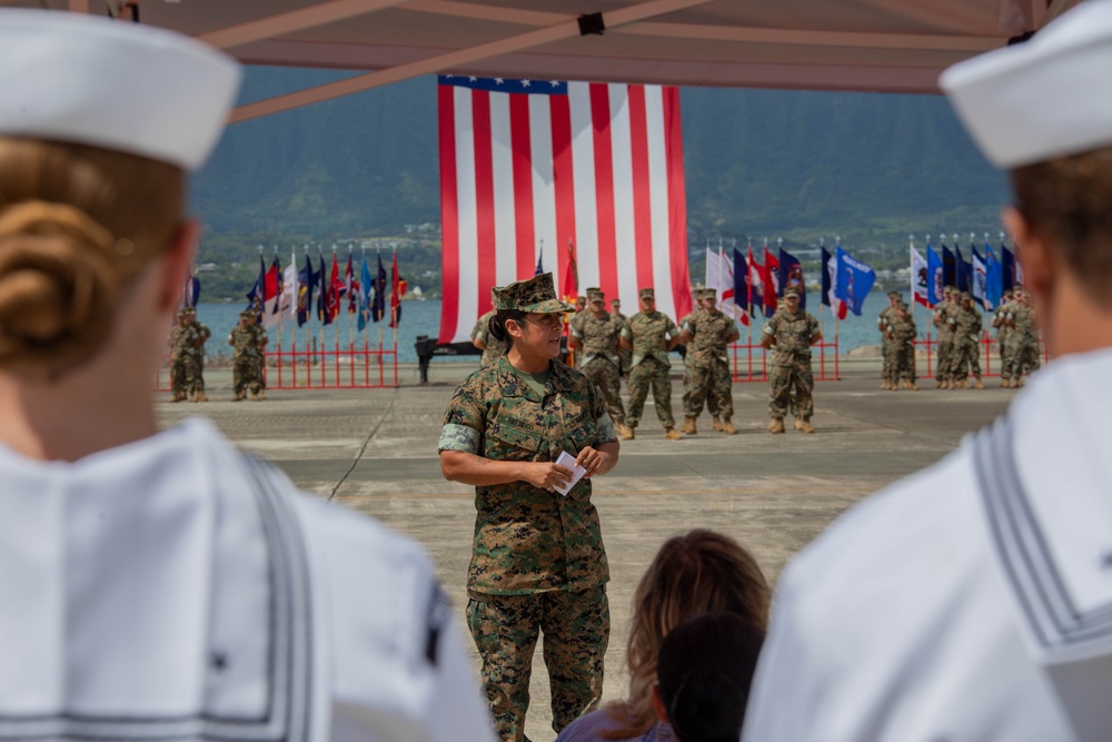 MALS-24 Relief and Appointment Ceremony