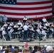 U.S. Air Force Academy band performs at Mount Rushmore