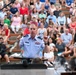 U.S. Air Force Academy band performs at Mount Rushmore