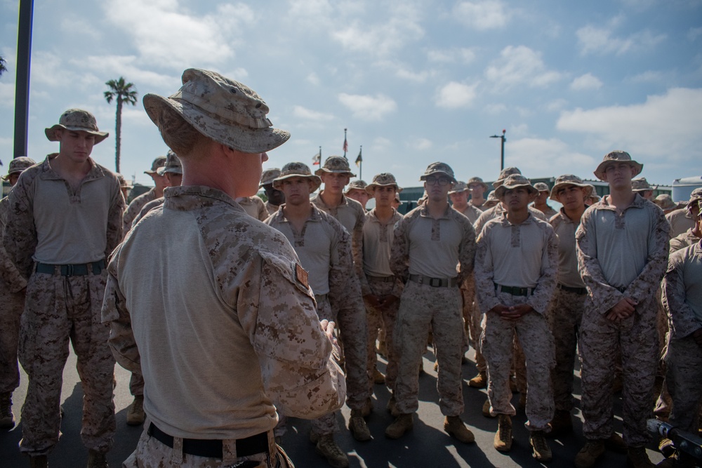 U.S. Marines train on welding operations