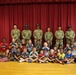 Fort Lee Funeral Honors Team Demonstrate Flag Folding to Youth