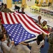 Fort Lee Funeral Honors Team Demonstrate Flag Folding to Youth
