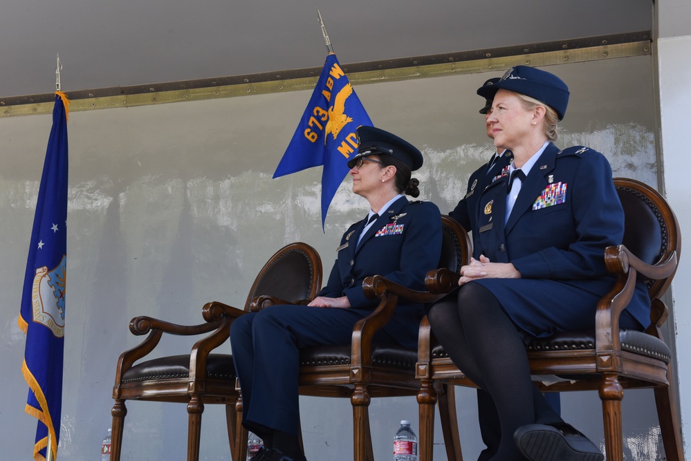 673d Medical Group Change of Command Ceremony