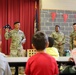 Fort Lee Funeral Honors Team Demonstrate Flag Folding to Youth