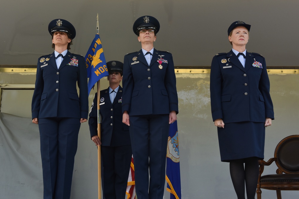 673d Medical Group Change of Command Ceremony