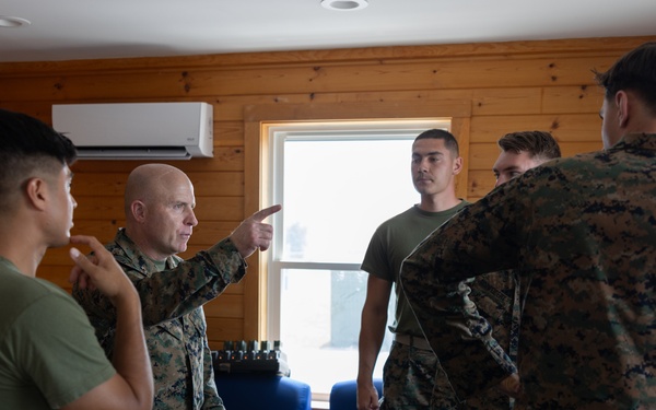 Maj. Gen. Sullivan visits Marines with MWSS-273 during Atlantic Alliance 2025
