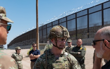Department of Defense Acting General Counsel visits Joint Task Force-Southern Border