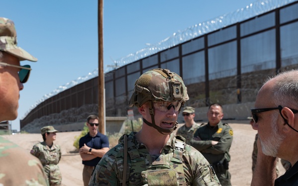 Department of Defense Acting General Counsel visits Joint Task Force-Southern Border
