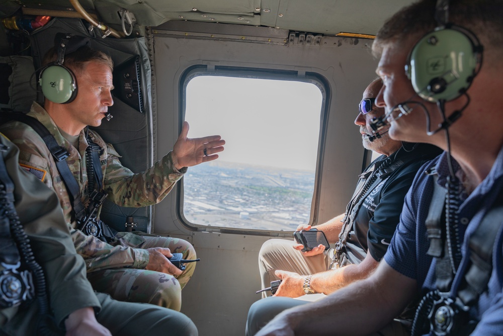 Department of Defense Acting General Counsel visits Joint Task Force-Southern Border
