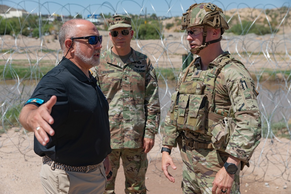 Department of Defense Acting General Counsel visits Joint Task Force-Southern Border