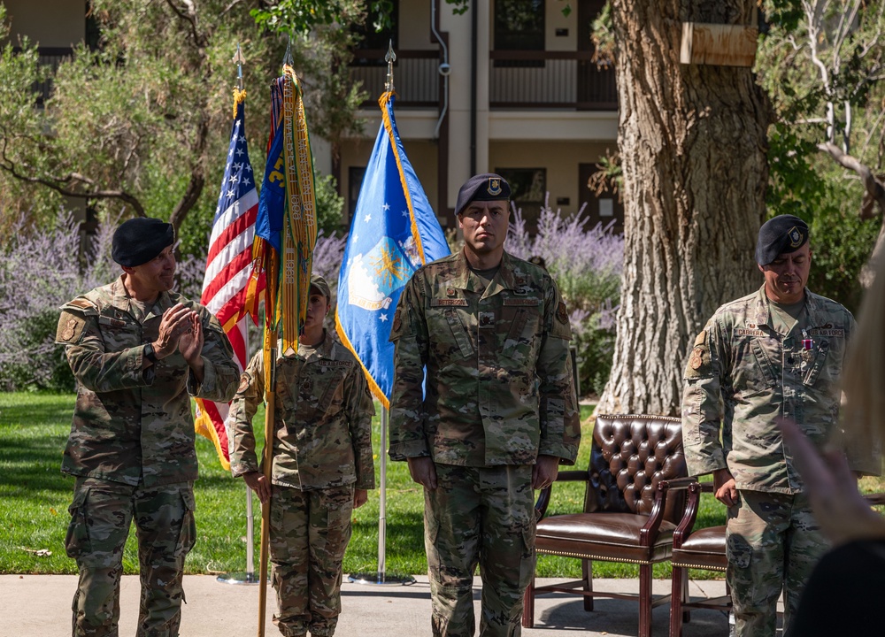 Maj. Peterson Assumes Command of the 377th Security Forces Squadron