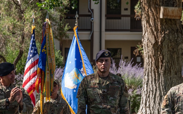 Maj. Peterson Assumes Command of the 377th Security Forces Squadron