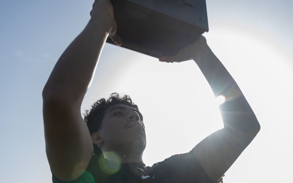 Recruiting Sub-Station Austin South visits Crockett High School