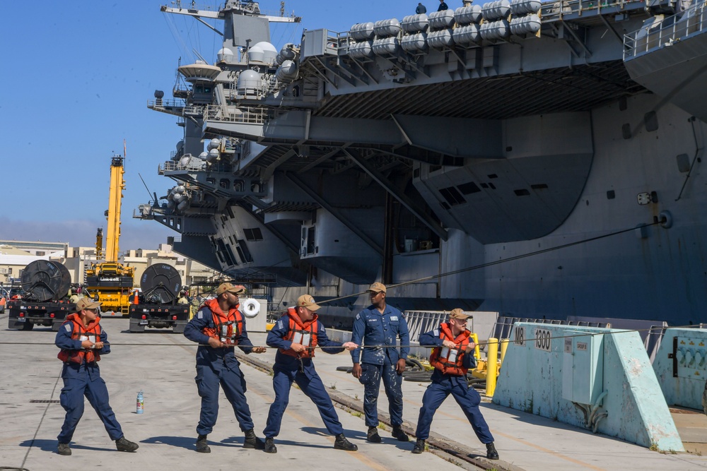 USS Abraham Lincoln Returns from Underway