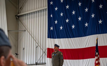 390th Electronic Control Squadron Change of Command 2025